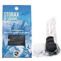 Resina de Estorax de Pavo para Quemar + Rollo de 10 Carbones