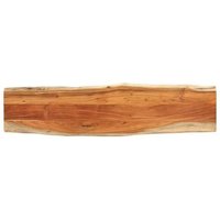 Tablero de Mesa de Madera de Acacia Borde Vivo 180x40x3,8 cm CFW284205