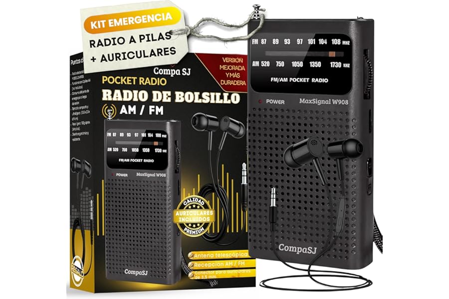 Radio Portátil AM/FM