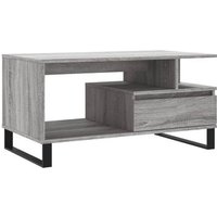 Mesa de Centro de Madera Contrachapada 90x49x45 cm