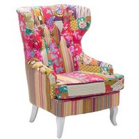 Butaca Tapizada Patchwork