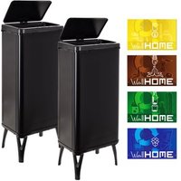 Cubo Basura Inteligente Wellhome 60L Negro