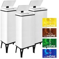 Wellhome Cubo Basura Inteligente Doble 60l