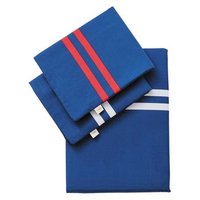Juego de Cama Azul Marino 100% Algodón 180 Hilos