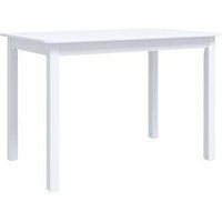 Mesa de Comedor de Madera Maciza de Caucho Vidaxl