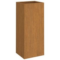 Jardinera Acero Corten 32x29x75 Cm VidaXL