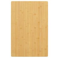 Tablero de Mesa de Bambú 60x100x1,5 Cm Tablero de Mesa de Bambú 60x100x1,5 Cm