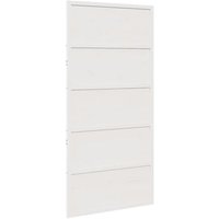 Puerta de Granero Vidaxl Madera Maciza Pino 100x208 Cm Puerta de Granero Vidaxl Madera Maciza Pino 100x208 Cm