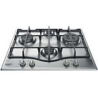 Encimera de Gas Hotpoint PCN 641 T/IX/HAR, 60 cm, 4 Zonas
