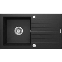 Fregadero de granito de 1 seno con escurridor deante Zorba