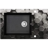 Fregadero de Cristal con Escurridor