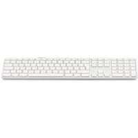 Teclado USB con Cable y Cubierta Superior de Aluminio
