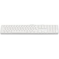 Teclado USB con Cable de 110 Teclas y Cubierta Superior de Aluminio