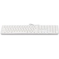 Teclado USB con Cable de 109 Teclas y Cubierta Superior de Aluminio
