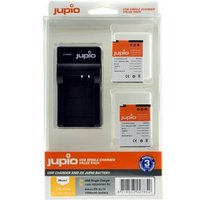 Kit Jupio 2 Baterías EN-EL12 + Cargador Single USB