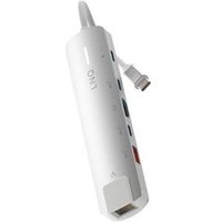 Multiport Hub Pro 6 en 1 10Gbps USB-C con Power Delivery 140W y HDMI 4K