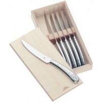 WMF Juego de 6 Cuchillos para Bistec con Estuche de Madera
