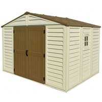 Caseta de jardín Duramax Premier PVC Woodbridge Plus 325 x 247 x 233 cm