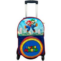 Mochila Primaria Super Mario Doble Compartimento