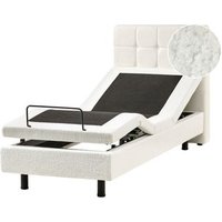 Cama Eléctrica Ajustable Bouclé 80 X 200 Cm Duke