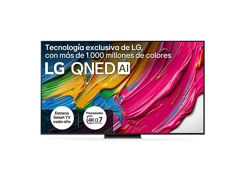 TV LG QNED 75" UHD 4K con Procesador α7 AI Processor 4K Gen8