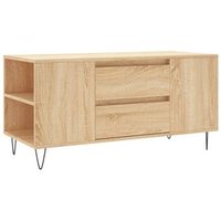 Mesa Centro Madera Roble Sonoma 102x44,5x50 Cm