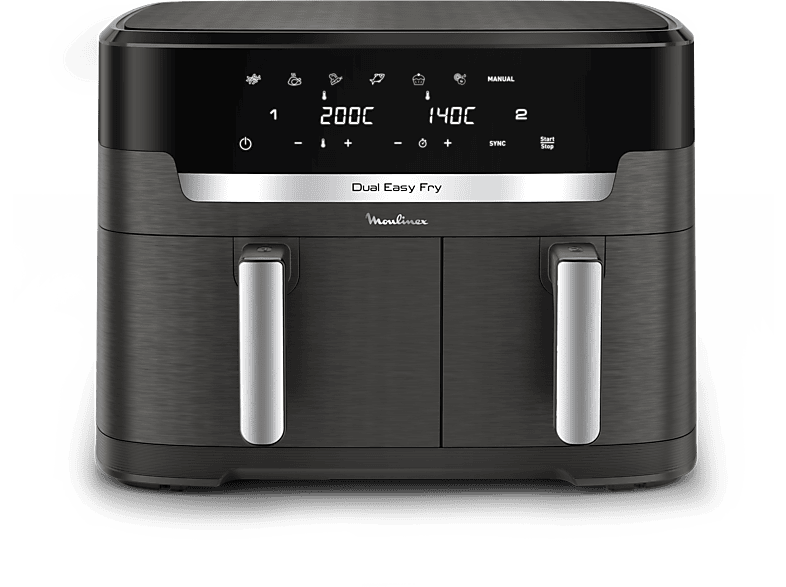 Freidora Moulinex Dual Easy Fry EZ942H 11 L 2700 W
