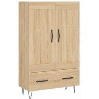 Aparador Alto Roble Sonoma 69,5x31x115 Cm