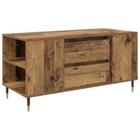 Mesa de Café con Cajón de Madera 102 x 44.5 x 50 cm