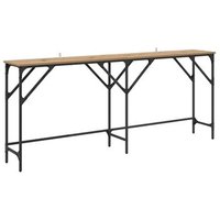 Consola Roble Mesa 180x29x75 Cm