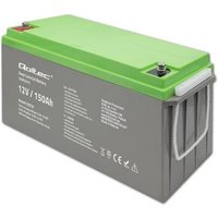 Batería de Gel de Ciclo Profundo Qoltec 53078 12V 150Ah Batería de Gel de Ciclo Profundo Qoltec 53078 12V 150Ah