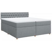 Cama Box Spring con Colchón 200x200 cm Vidaxl
