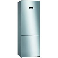 Bosch Serie 4 KGN49XIEA Refrigerador y Congelador Independiente 438 L Acero Inoxidable