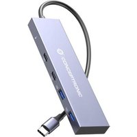 Hub USB-C Conceptronic 4 Puertos Hub USB-C Conceptronic 4 Puertos