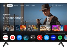 Televisor PEAQ 43" UHD 4K Smart TV Negro (Model 43GQU-5024T)