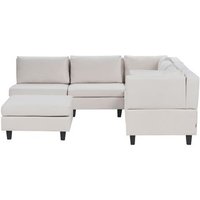 Sofá Modular 5 Plazas Tapizado Tela Modelo Unstad