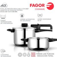 Olla a Presión Fagor Dual Xpress 6+4L