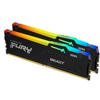 Módulo de Memoria Kingston Fury Beast RGB DDR5 64GB (2x32GB) 5200MHz