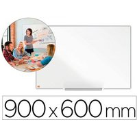 Pizarra Blanca Nobo IP PRO Acero Vitrificado Magnético 900x600 Mm