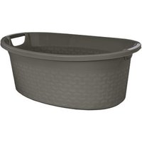 Cesto de Ropa Ovalado 60 L Branq