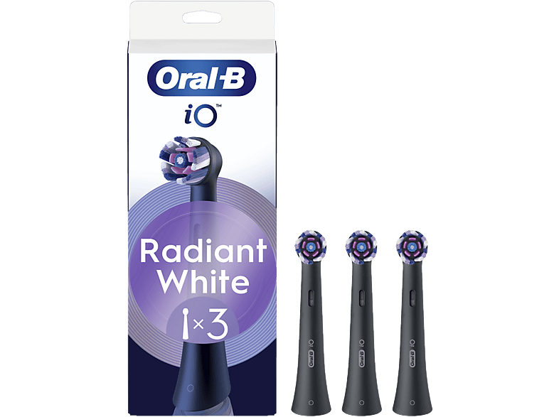 Recambio Cepillo Dental Oral-B iO Radiant White Pack de 3