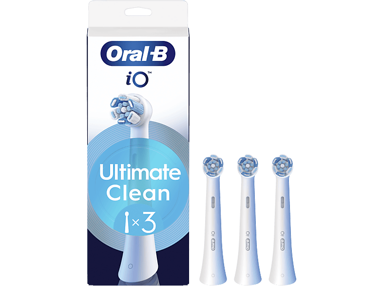 Recambio para cepillo dental Oral-B iO Ultimate Clean - Pack de 3