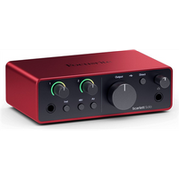Focusrite Scarlett Solo - Interfaz de Audio de 2 Canales