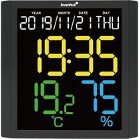 Termómetro digital con Reloj, Calendario y Higrómetro