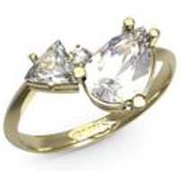 Anillo Mujer Ring Wonderlights Acero Dorado