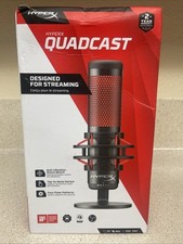 Micrófono Condensador USB HyperX Quadcast para Juegos