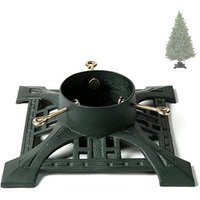 Soporte para Árbol de Navidad de Hierro Fundido con Depósito de Agua 34.7x34.7x10.4 cm – Ventray