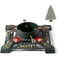 Soporte para árbol de Navidad con depósito de agua