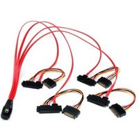 Cable Startech.com SAS SFF-8087 a 4x SFF-8482 Cable Startech.com SAS SFF-8087 a 4x SFF-8482