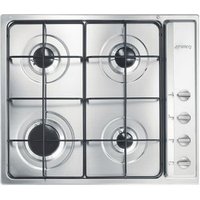 Placa de Gas Smeg S64S de 4 Zonas